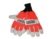 Oregon chainsaw gloves with saw protection